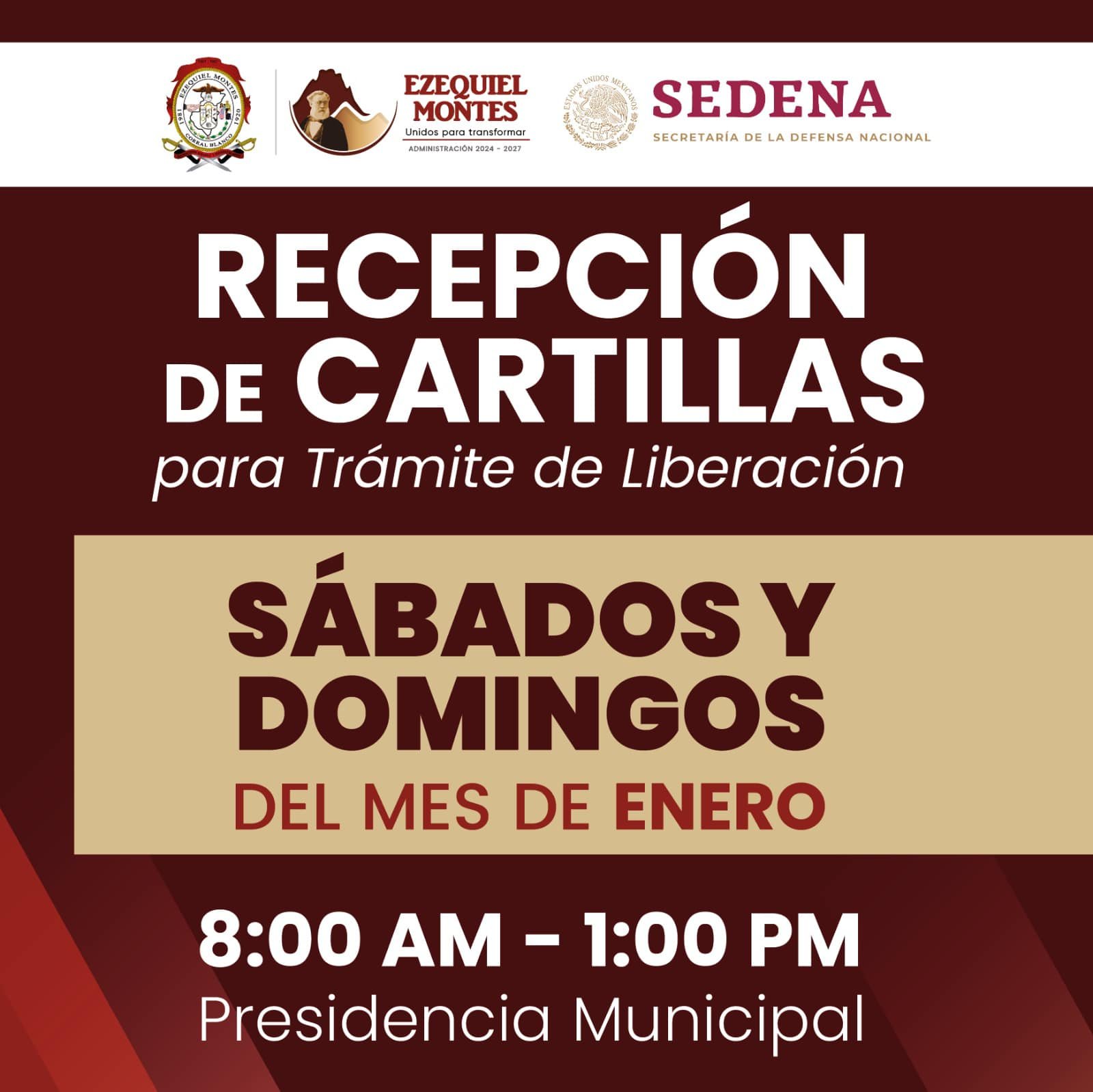 Trámite Recepción de Cartillas